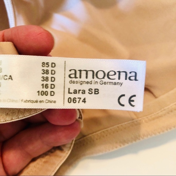 Amoena Lara Wire- Free Bra - Picture 3 of 3